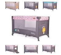 Cangaroo lit de voyage Africa, parc, entrée latérale, matelas, fenêtre, sac, coloris:rose