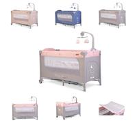 Cangaroo lit de voyage Once upon a time parc deux niveaux matelas matelas langer, coloris:rose