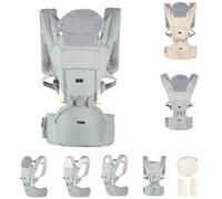 Cangaroo, Porte-bébé Ivy ventral et dorsal Ceinture réglable à partir de 5 mois, coloris:verdoyant