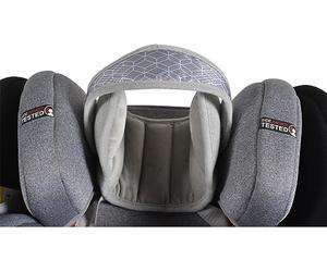 Cangaroo protection de la tête du siège pour enfant Shelter ergonomique voiture, coloris:gris clair