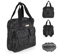 Cangaroo, sac à langer Mivida Clips Matelas à langer Fermeture éclair Bretelles, coloris:noires