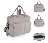Cangaroo, sac à langer Solana Matelas à langer Poches latérales Sac isotherme, coloris:gris