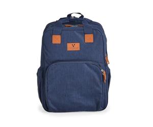 Cangaroo, sac de poussette Liana sac à dos 2 en 1 lit bébé zip clips, coloris:bleu