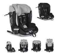 Cangaroo, siège enfant Force i-Size (76-150cm) Isofix, porte-boisson, Top Tether, coloris:gris