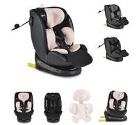 Cangaroo, siège enfant i-Size Castor (40-150cm) groupe 0/1/2/3 Isofix, coloris:beige/rose