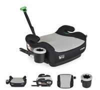 Cangaroo, siège enfant, rehausseur i-Swift (125-150cm) groupe 3, porte-boisson, coloris:gris