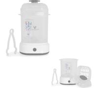 Cangaroo Stérilisateur Presto 2 compartiments Stérilisation des petits accessoires Pince à accessoires grise