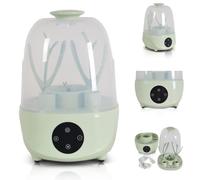 Cangaroo Stérilisateur Verde 4 en 1 Chauffe-biberon, pour 6 biberons cuit-vapeur, coloris:verdoyant