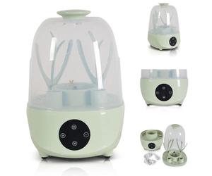 Cangaroo Stérilisateur Verde 4 en 1 Chauffe-biberon, pour 6 biberons cuit-vapeur, coloris:verdoyant