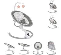 Cangaroo Swing Cloud Transat musique minuterie mobile fonction balancement télécommande rose