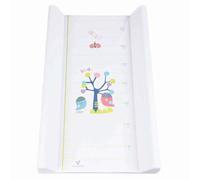 Cangaroo matelas à langer 50 x 80 cm Hello bord latéral, mètre ruban intégré blanc