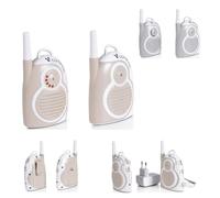 Cangourou babyphone Mommy's Sense jusqu'à 1,3 km 2 canaux indicateur de batterie, coloris:beige