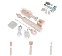 Canguro cepillo eléctrico para biberones 2en1 limpiador de tetinas dos tamaños, coloris:rose