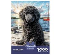 Caniche 1000 Pièces Small Chien Puzzle pour Adultes Détente Décoration Moderne Adultes Et Adolescents Dès 14 Ans 70x50cm/1000pcs