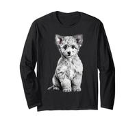 Caniche Chiot Croquis Dessin Art Amoureux des Chiens Manche Longue