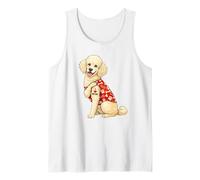 Caniche Mom Love Tattoo Dog Design Débardeur