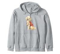Caniche Mom Love Tattoo Dog Design Sweat à Capuche