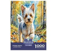 Caniche Nain Puzzle 1000 Pièces Educa Divertissement Créatif De l'art De La Décoration Animaux fidèles Jeu Éducatif Challenge Toy pour Adultes Et Enfants À Partir De 12 Ans 38x26cm/1000pcs