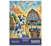 Caniche Nain Puzzle 1000 Pièces Educa Jouet en Bois Divertissement Créatif De l'art De La Décoration Jeu Éducatif Challenge Toy pour Adultes Et Enfants À Partir De 12 Ans 70x50cm/1000pcs