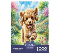 Caniche Nain Puzzle 1000 Pièces Educa Jouet en Bois Divertissement Créatif Décoration Intérieure Jeu Éducatif Challenge Toy pour Adultes Et Enfants À Partir De 12 Ans 38x26cm/1000pcs