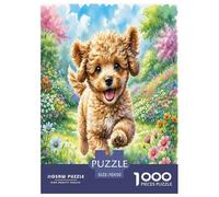 Caniche Nain Puzzle 1000 Pièces Educa Jouet en Bois Divertissement Créatif Décoration Intérieure Jeu Éducatif Challenge Toy Adultes & Enfants des 14 Ans 70x50cm/1000pcs
