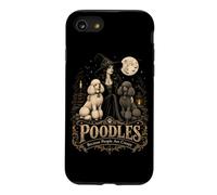 Caniches Parce Que Les Gens sont effrayants sorcière Lune Coque pour iPhone SE (2020) / 7/8