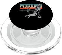 Canicross Course à Pied pour Amoureux des Chiens PopSockets PopGrip pour MagSafe