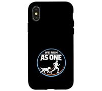 Canicross Course à Pied pour Chien avec My Dog Trail Coque pour iPhone X/XS