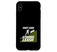 Canicross Course à Pied pour Chien avec My Dog Trail Coque pour iPhone XS Max