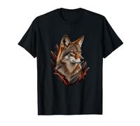 Canidé Sauvage Parmi Pierre d'embrure T-Shirt