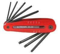 Canif cl? male ? tête sph?rique Resistorx Facom - 8 pi?ces