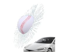 Canigegui 2 Pack Prank Autocollant Verre Brisé, Farce Et Attrape pour Voiture, Objet Prank Fenêtre Frappe Balle 3D, Farce Et Attrape Adulte pour Véhicules, Accessoire De Fenêtre De Voiture