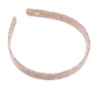 CANIGHT 1 Pc Bandeau Diadèmes Pour Les Filles Bandes De Cheveux Pour Filles -tête à Motif Imbriquée Pour Femmes Bande De Cheveux Imbriquée Fausse Frange Feuille D'acétate