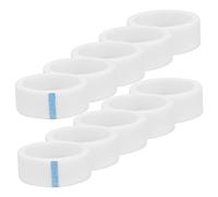 CANIGHT 10rouleaux Sparadrap Pour Extension De Tissu Non Tissé Bande Adhésive Élastique Pour Maquillage Et Isolation Des Yeux Pour Salons De Beauté Et Artistes Du