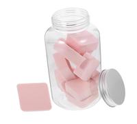 CANIGHT 12pièces Éponge De Nettoyage Visage Éponge Cosmétique Forme De Diamant Pour Nettoyage Facial Et Exfoliation