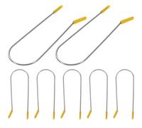 CANIGHT 16 Clips à Chauds en Acier Inoxydable pour Bigoudis Chauffants, Fixation Sécurisée Dommages, Accessoires Cheveux Indispensables