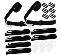 CANIGHT 1Ensemble Couverture Solaire pour Kit de Fixation Sangles Robustes pour Enrouleur de Couverture Pratique pour Maintien Sécurisé