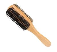 CANIGHT 1pièce Brosse à Barbe Rétro à Poils Souples Crin De Brosse De Coiffure Pour Nettoyage Des Poils De Barbe Cheveux De Hêtre Outil De Soin