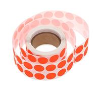 CANIGHT 1rouleau Autocollants Ronds Autocollants Fluorescents Pour Scrapbooking Gommettes Colorées Auto-adhésives