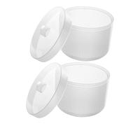 CANIGHT 2 Pièces Tête De Meulage Boîte De Nettoyage Outils D'Art D'Ongle De Nettoyage Pour Outil À Ongles À Ongles Stérilisateur Pour Outil À Ongles Pragmatique