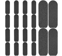 CANIGHT 20 Coussinets Adhésifs de Rechange pour Râpes à Pied, Papier Abrasif Grain Fin et Grossier, 20 Pièces pour Soins des Pieds Efficaces à Domicile Salon