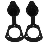 CANIGHT 2pcs Kit de Joint en Caoutchouc Noir pour Porte-Canne à Pêche Kayak et Bateau, Support Stable Antidérapant pour Usage en Plein Air