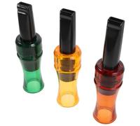 CANIGHT 3 Pièces Sifflet D'appel pour Corbeaux Compact et Étanche en Plastique, pour L'observation de Sauvage et L'éducation la Nature