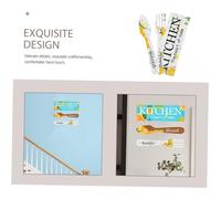 CANIGHT 3Pcs Étiquette en Bois Plaque en Bois Chambre Cuisine Planche À Suspendre Fourchette Cuillère Planche Salle À Manger Mur Soupir Plaque Suspendue Cuisine Planche en Bois Panneau