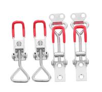 CANIGHT 4pièces Loquets Bascule Ajustables Pour Portes Et Coffres Capacité De Loquet De Sécurité Robuste Pour Outils Et Remorques
