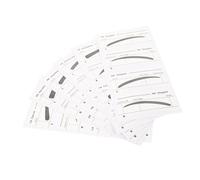 CANIGHT 6pièces Pochoir à Sourcils Jetable Kit De Modèles De Maquillage Autocollants Pratiques Pour Dessiner Sourcils