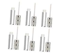 CANIGHT 6pièces Tubes à Avec Incrustations De Rhinestones Flacons Pour Lip Gloss Contenants Cosmétiques Élégants Et