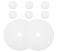 CANIGHT 8pcs Tapis de Séchage des Aliments en Silicone Rond Résistant la Déchirure Facile à Nettoyer pour Déshydrateur de Fruits et Légumes