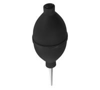 CANIGHT Ampoule de Lavage Auriculaire pour Nettoyage Doux et Élimination des Débris en Silicone Noir Embout Long, Poire de Compression pour Maison et Bureau