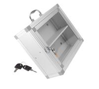 CANIGHT Armoire Installation Rapide et Acrylique Murale en Alliage Pharmacie Compartiments Intégrés Polyvalents pour Gestion des Objets Perdus en Intérieur